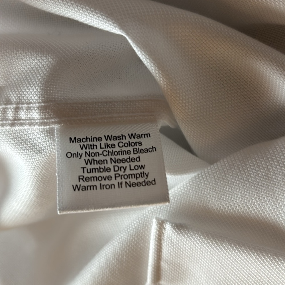 Pronto Uomo Oxford button down slim fit dress shirt. White. EUC. 16.5n 34/35l - Picture 5 of 5